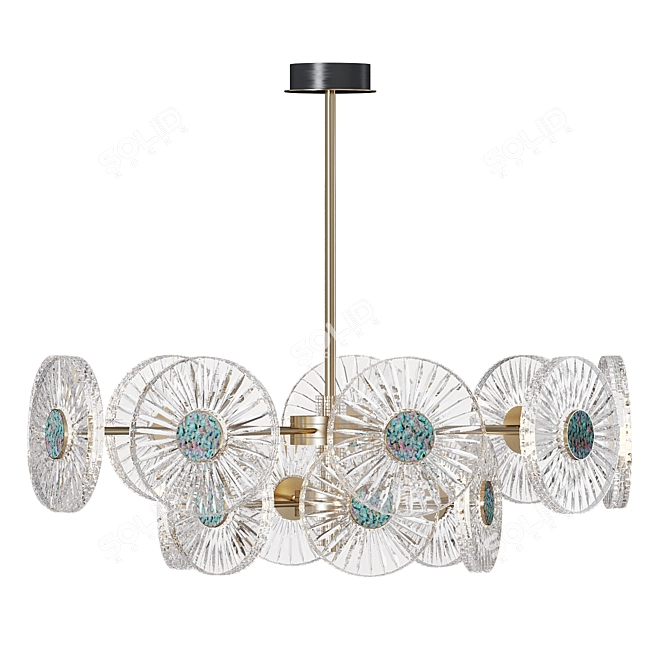 Elegant Design Lamp: Rosemary B 3D model image 2