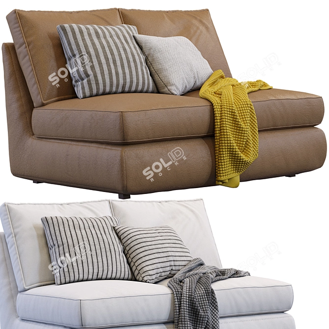 Kivik Sofa: Stylish and Versatile by Ikea 3D model image 2