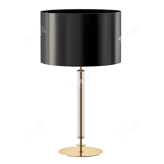 Handcrafted Portugal Table Lamp 3D model image 1