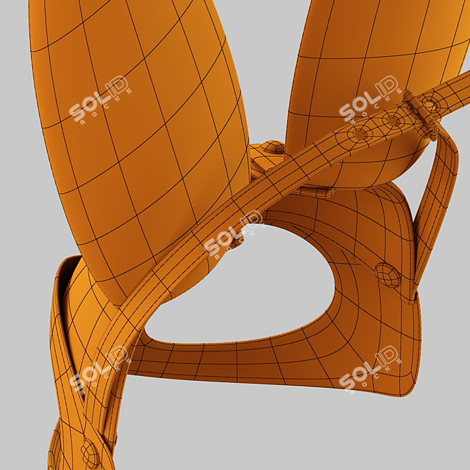 BDSM Hare Mask - High Quality 3D Model 3D model image 6