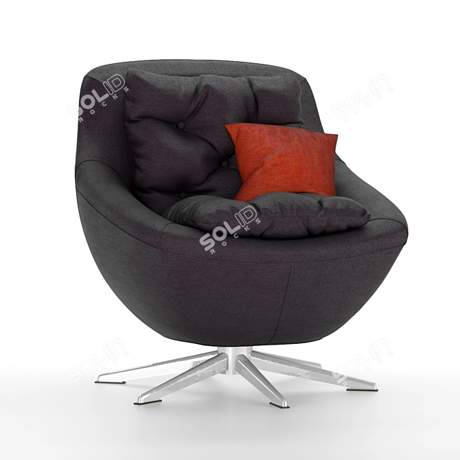 Timeless Elegance: Modern Classic Chair 3D model image 1