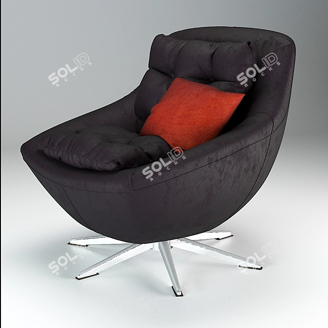Timeless Elegance: Modern Classic Chair 3D model image 3