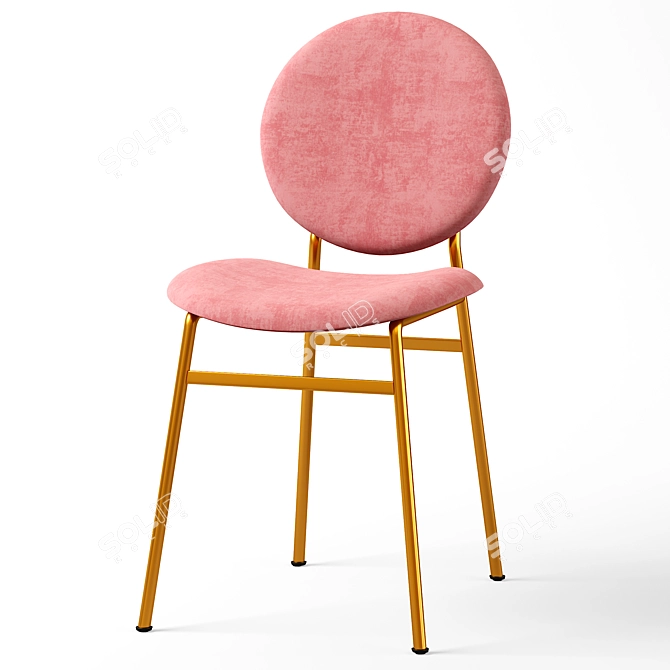 Modern Ingrid Dining Chair: Westelm 3D model image 4