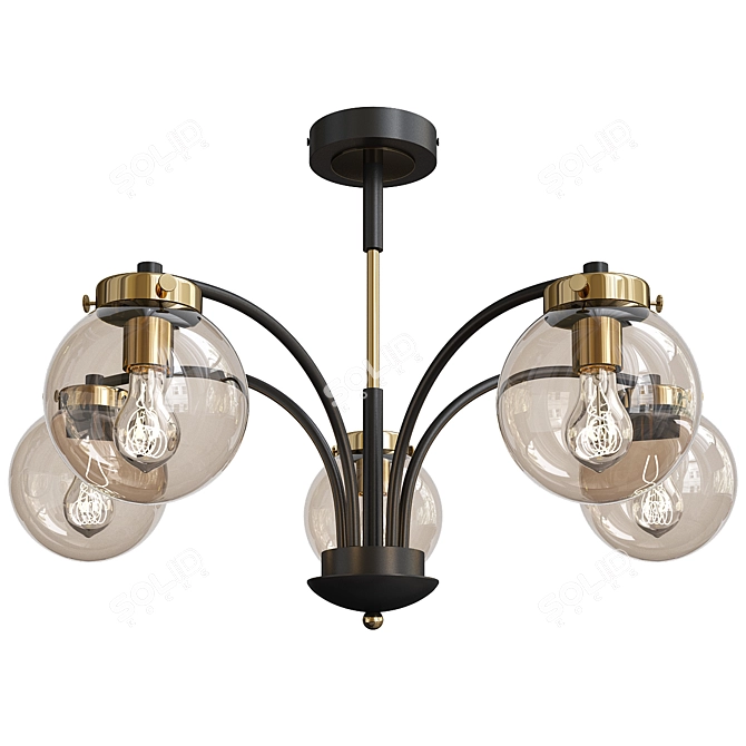 ALFA Viola Kula Pendant Light 3D model image 1