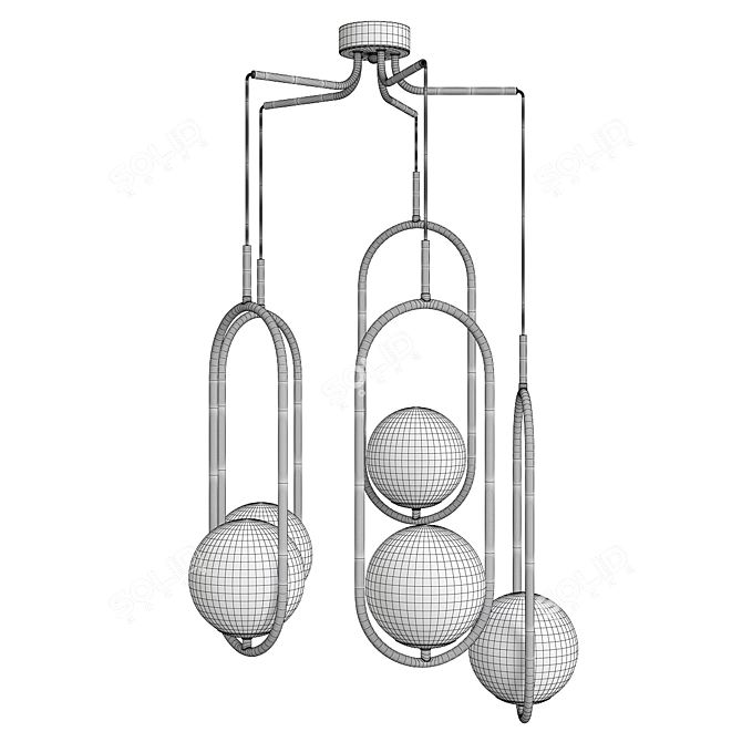 Jupiter Igon Pendant Light 3D model image 2