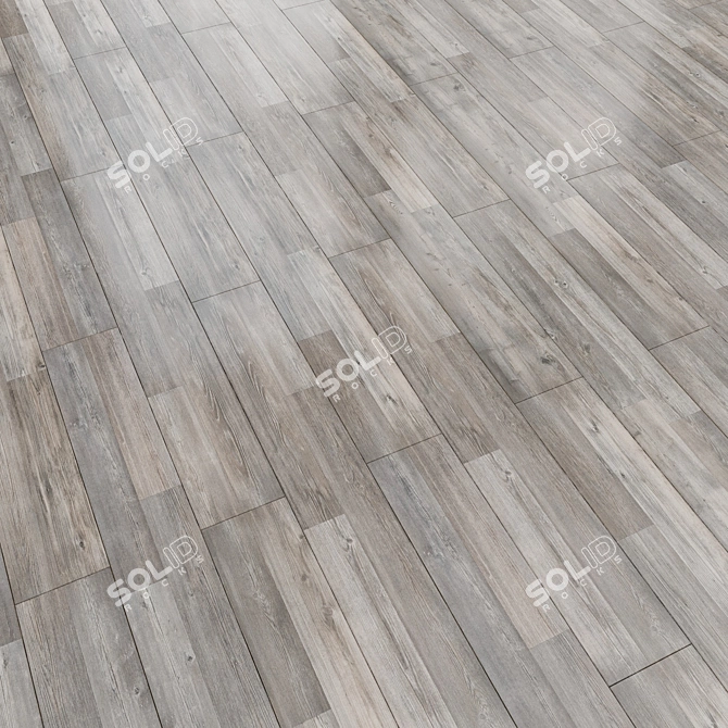 Linear Shift Parquet №45 3D model image 1