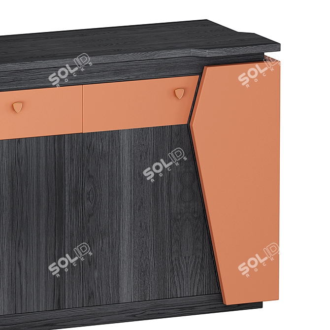  Sleek GT Low Storage Unit 3D model image 7