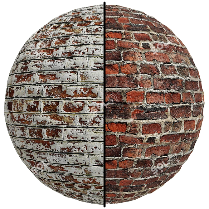 Brick Horizontal Lines | 4K Quality 3D model image 1