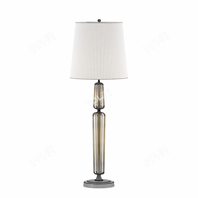 Elegant Milo Buffet Lamp: Thomas O'Brien Design 3D model image 2