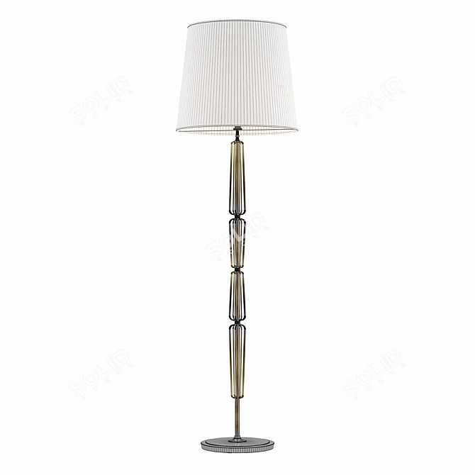 Modern Milo Floor Lamp by Thomas O'Brien 3D model image 2