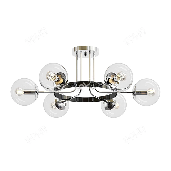 Intenso Ceiling Chandelier - Elegant and Modern 3D model image 1