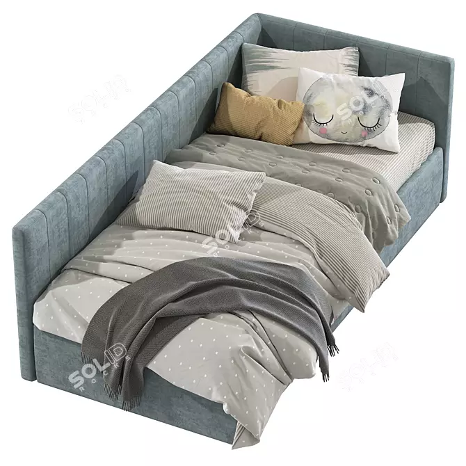 Modern Style Sofa Bed 226: Stylish and Functional 3D model image 4
