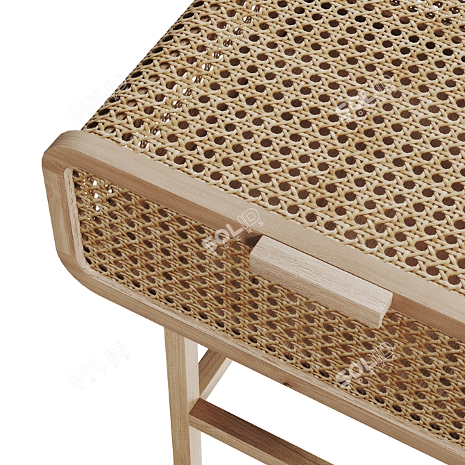 Simply Chic Bedside Table 3D model image 3