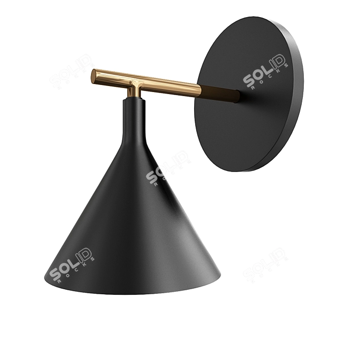 Modern Cast Sconce | MENU 3D model image 1