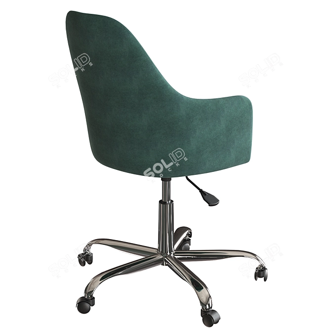 Dagny's Ergonomic Office Chair 3D model image 2