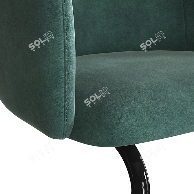 Title: Dagny Relax OМ - Stylish Comfort for Your Space 3D model image 3