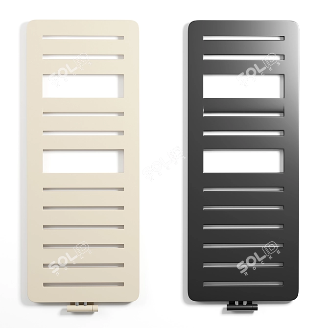 PAGE Collection: Modern and Stylish Radiators 3D model image 1