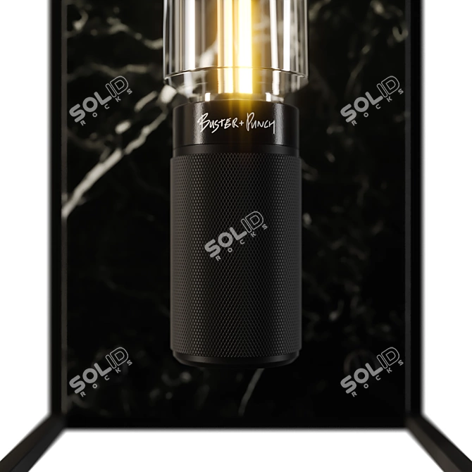 Luxury Cage Wall Light XL 3D model image 3