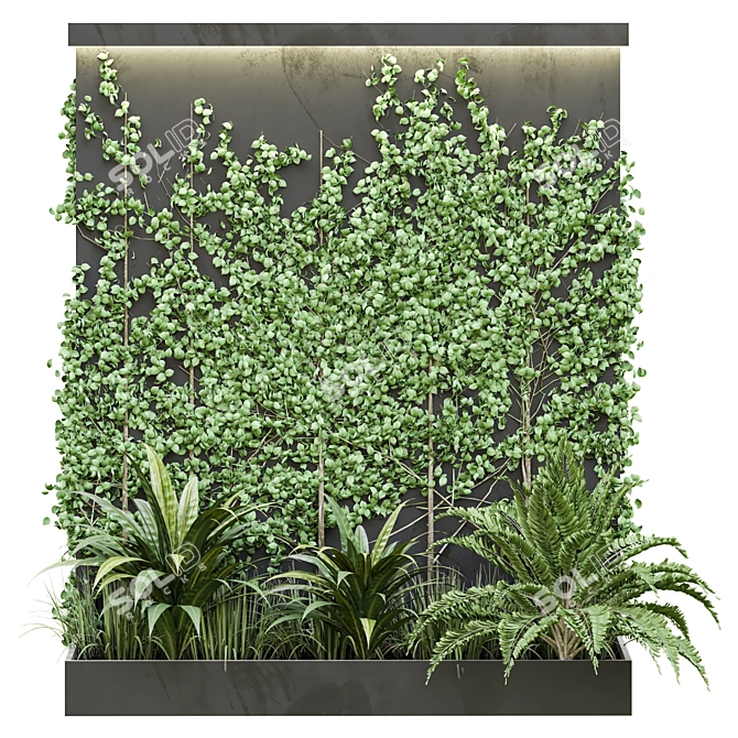 Modern Outdoor Plant - Vol. 38 3D model image 2