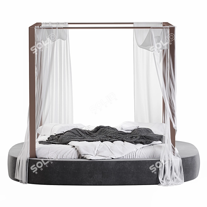 Twils Kira Canopy Bed 3D model image 2