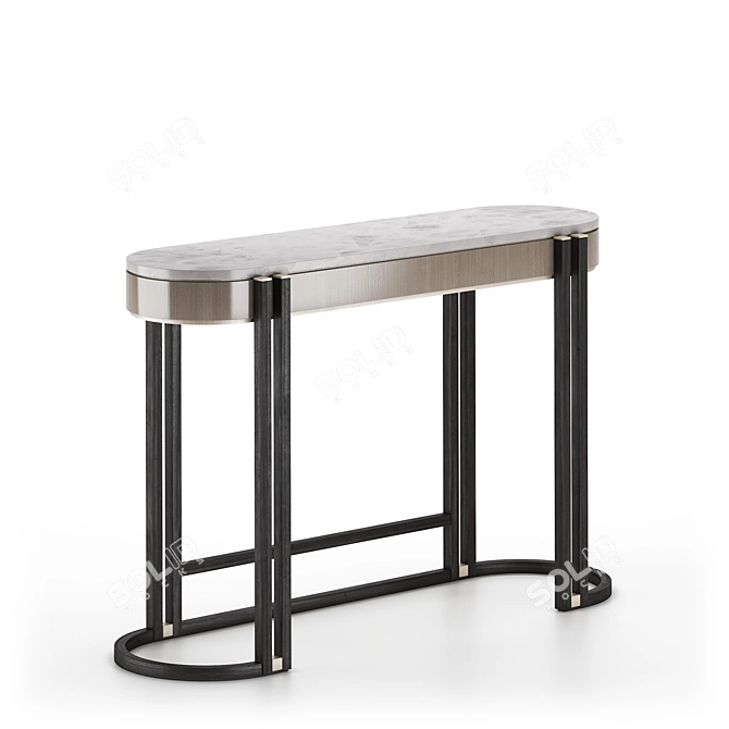 Frato Melbourne Console: Portuguese Elegance in Your Home 3D model image 2