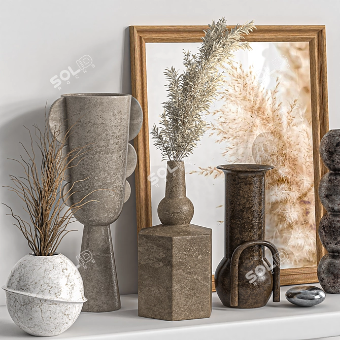 Elegant Decor Set '15 3D model image 5