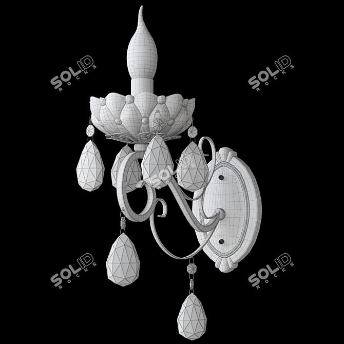 Eurosvet Escada Chandelier 3D model image 5