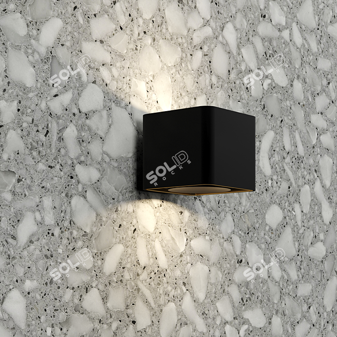 Luxury Terrazzo Marble Tile 3D model image 2