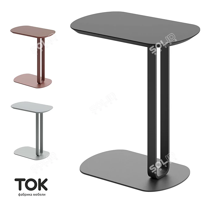 RIS Tok Furniture: Versatile Tables Series 3D model image 2