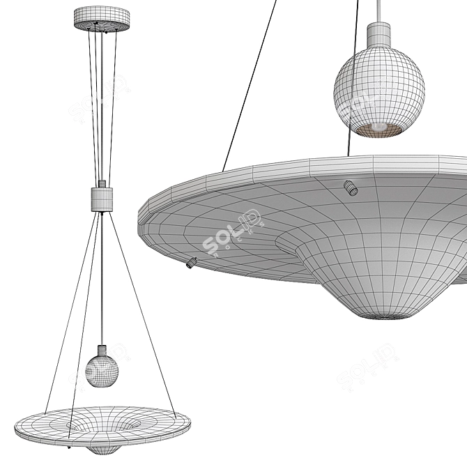 Sculptural Clock Clepsydra B 3D model image 2