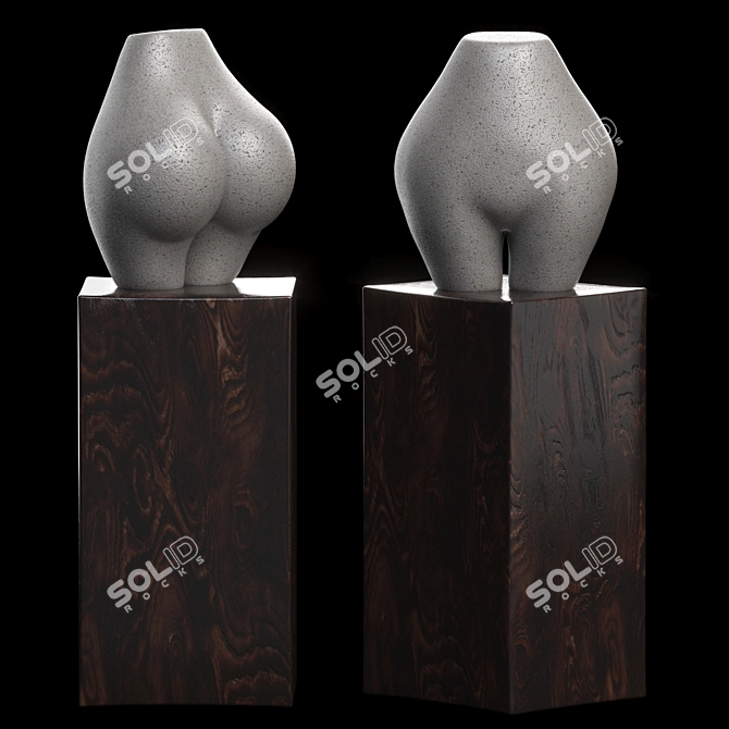 PBR Sculpture Model - 4K Textures 3D model image 2