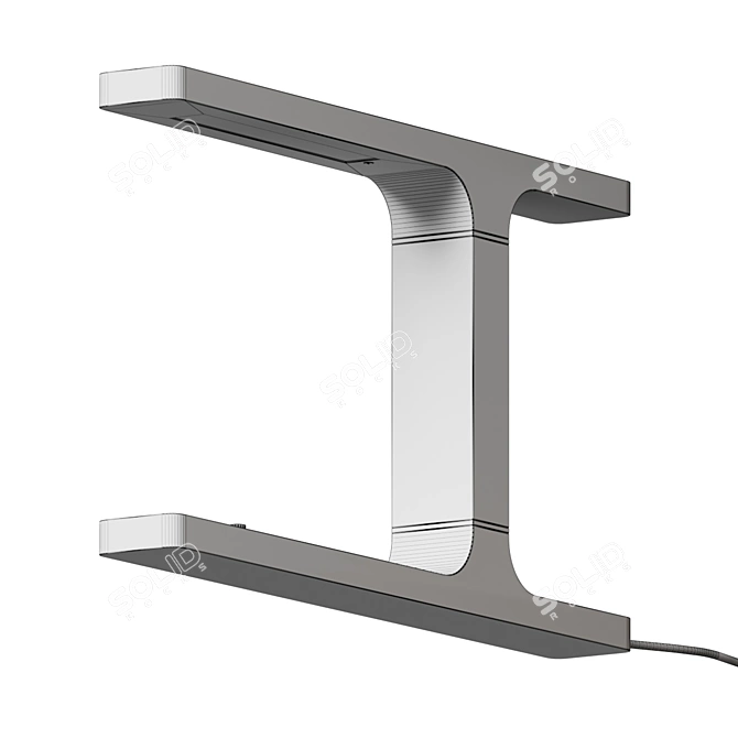 Elegant Beam LED Table Lamp 3D model image 4
