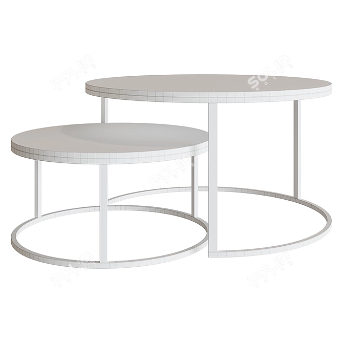 Calder Coffee Table: Elegant and Functional 3D model image 3