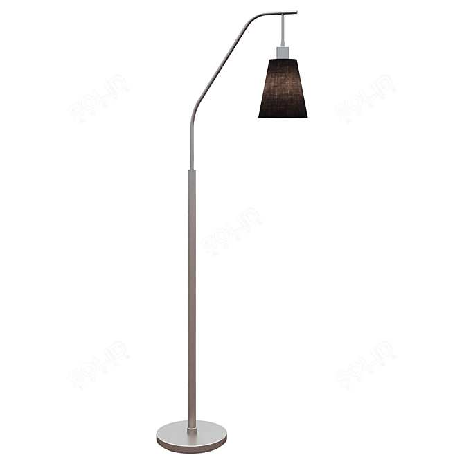 Sleek and Modern Axxton Floor Lamp 3D model image 1