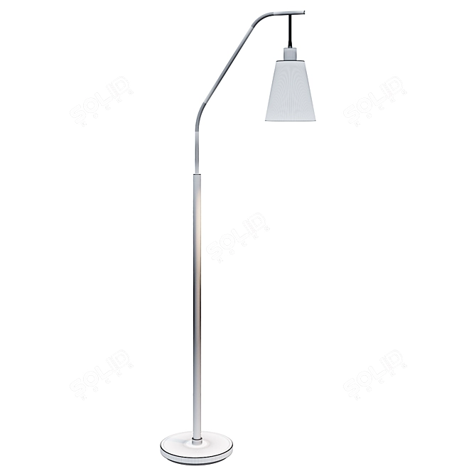 Sleek and Modern Axxton Floor Lamp 3D model image 2