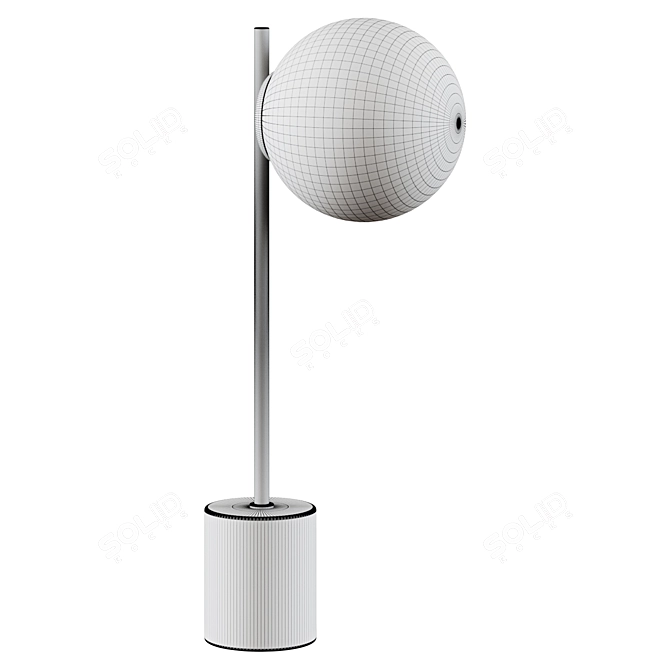 Scandi Globe Desk Lamp 3D model image 2