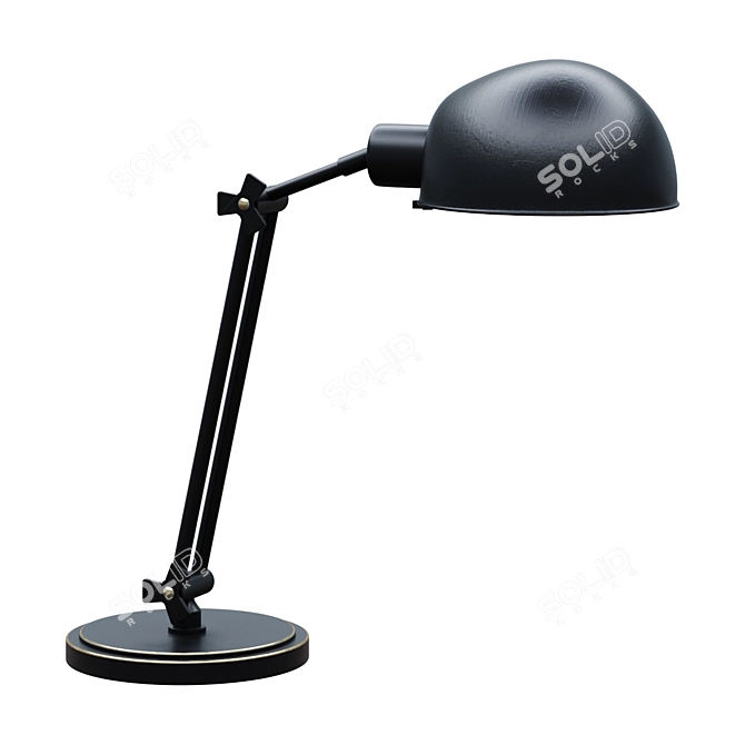 Industrial Pharmacy Desk Lamp 3D model image 1