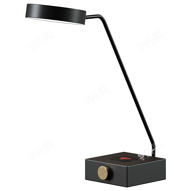 Focus LED Charge Desk Lamp 3D model image 1