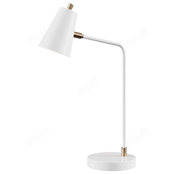 Essential Desk Lamp 3D model image 1