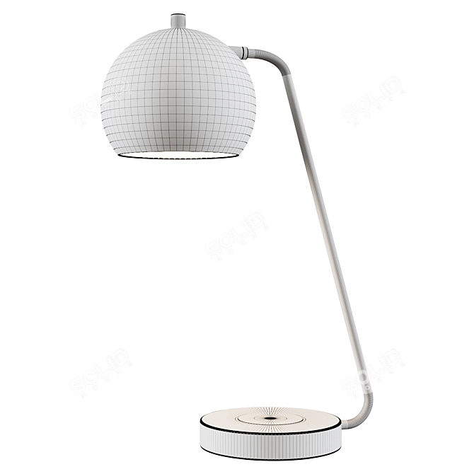 Quirk Charge Desk Lamp | Table Lamp 3D model image 2