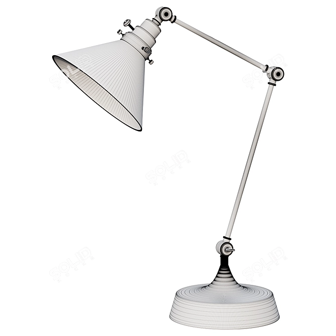 Ultimate Urban Workspace Lamp 3D model image 2