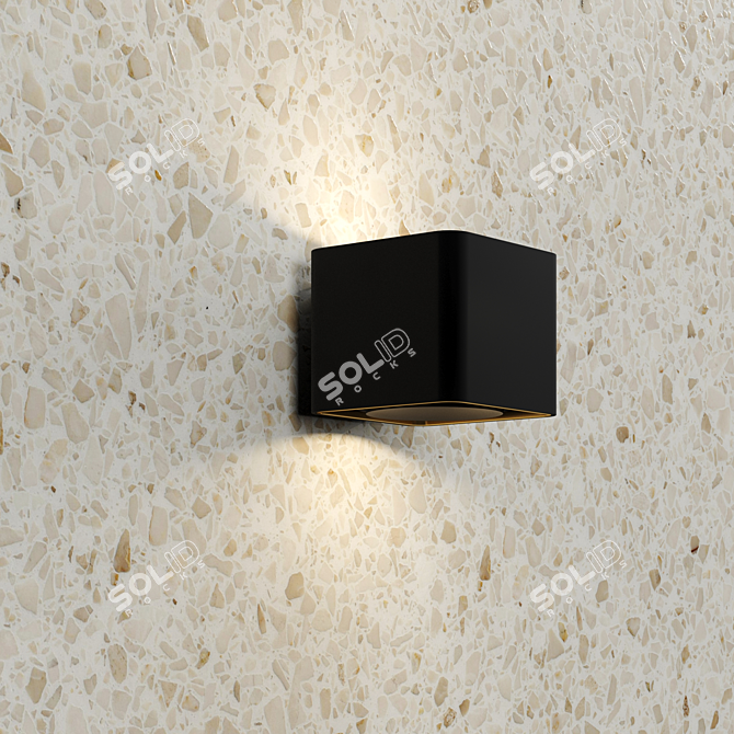 Venetian Terrazzo Marble PBR Texture 3D model image 2