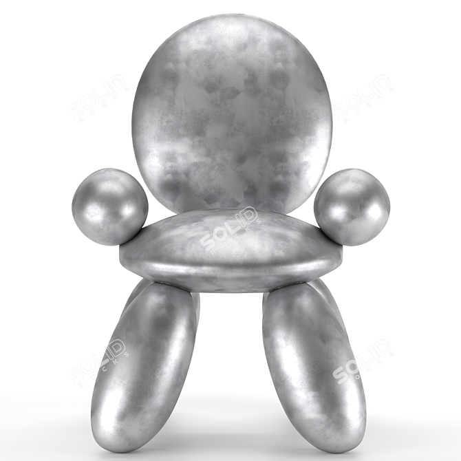 Elevate Your Space with the Bubble Chair 3D model image 7