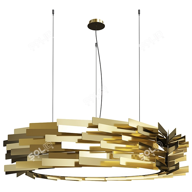 Modern Jack MM Ceiling Lamp 3D model image 1