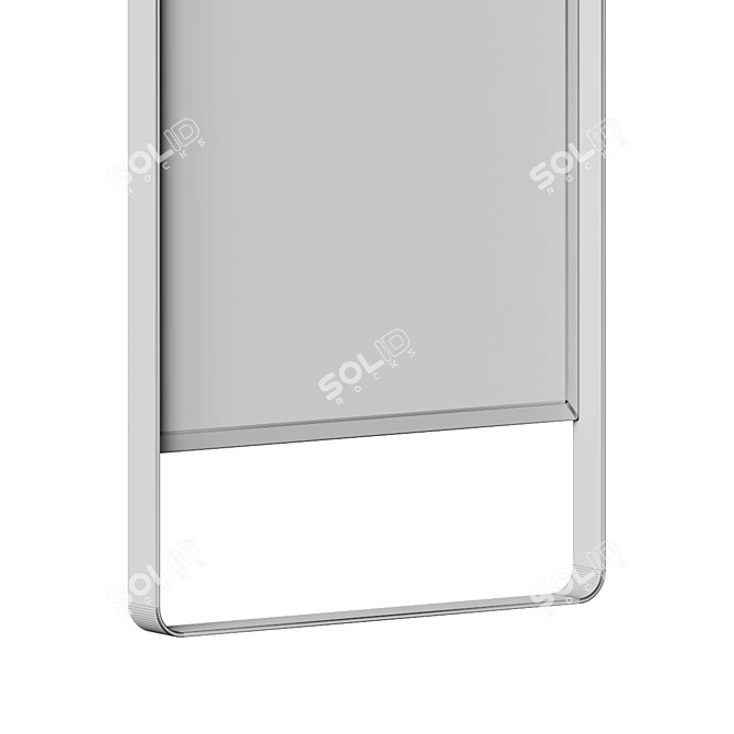 Eshom Mirror: Stylish Shadow Box Accent 3D model image 4