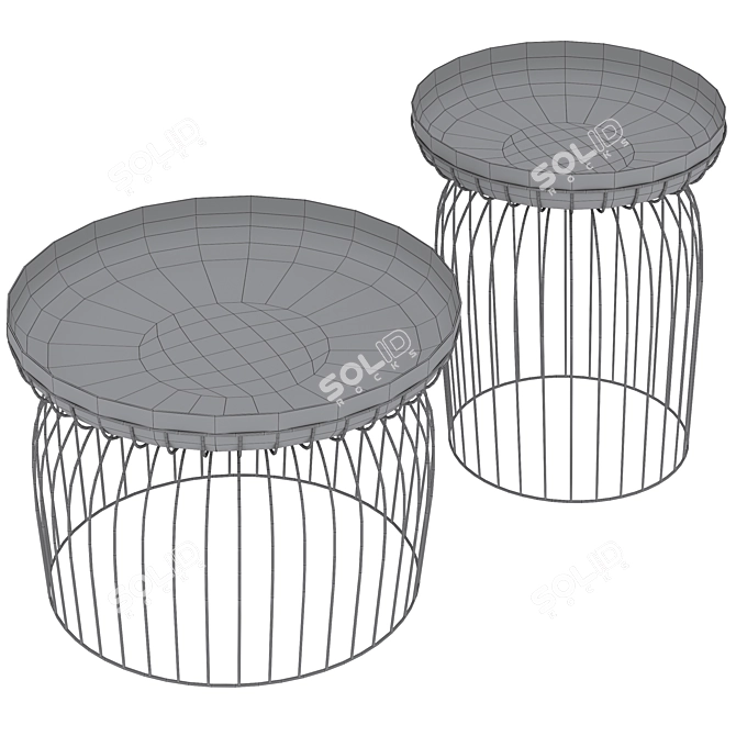 Cosmo Cell Coffee Table 3D model image 11