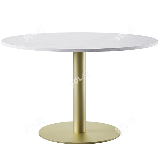 Cosmo Paola Dining Table: Elegant and Functional 3D model image 2