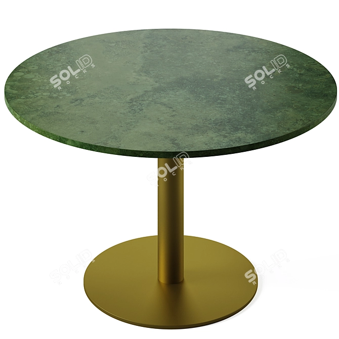 Cosmo Paola Dining Table: Elegant and Functional 3D model image 3