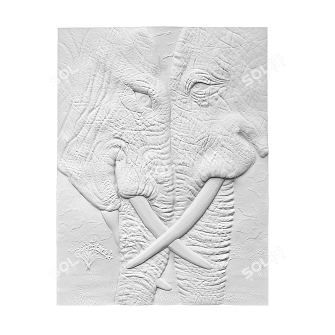 Title: Elegant Dilemma Reliefs 3D model image 2