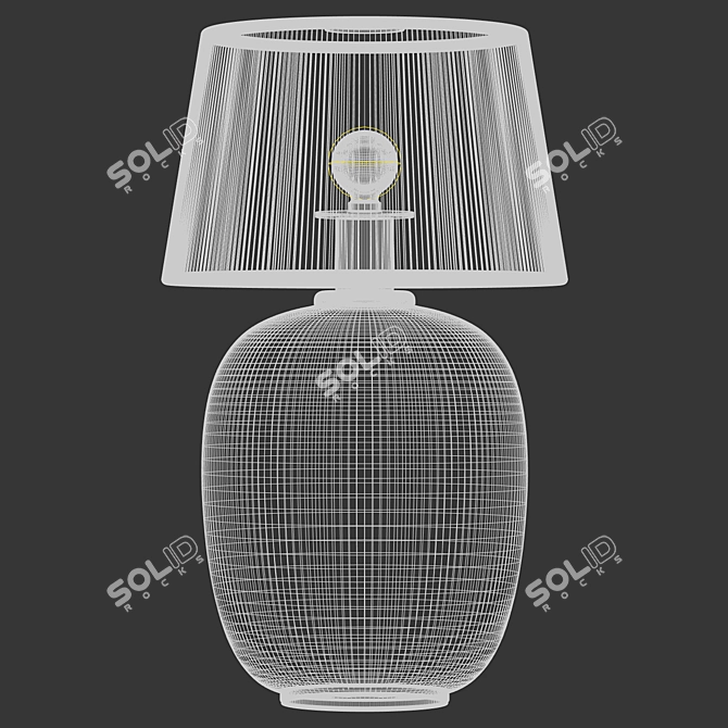 Portable Torso Table Lamp - Menu Space 3D model image 3